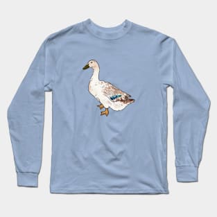 Welsh Harlequin Duck Long Sleeve T-Shirt